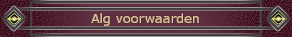 Alg voorwaarden Alg voorwaarden